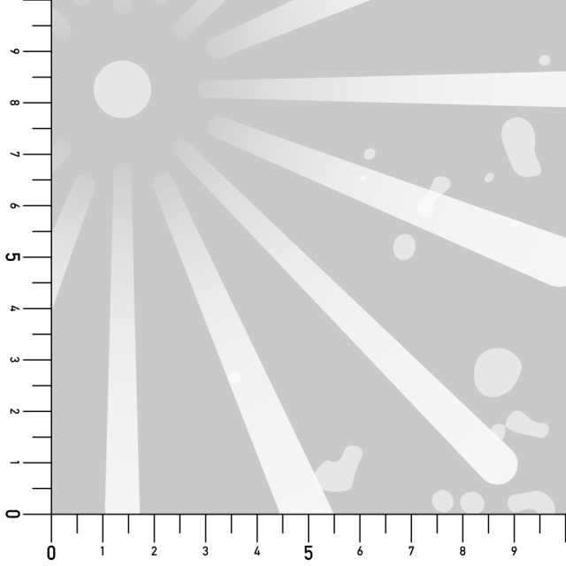 デザイン障子紙・Blancheの花火実寸サイズ表
