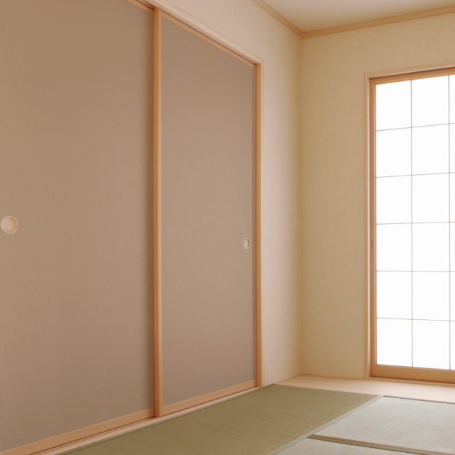 ふすま用リメイクシール・メルアのグレージュ