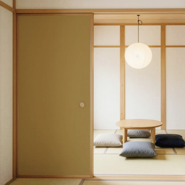 ふすま用リメイクシール・伝統色の桑染