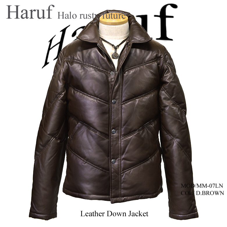 本革 ダウンジャケット メンズ 07dbrh