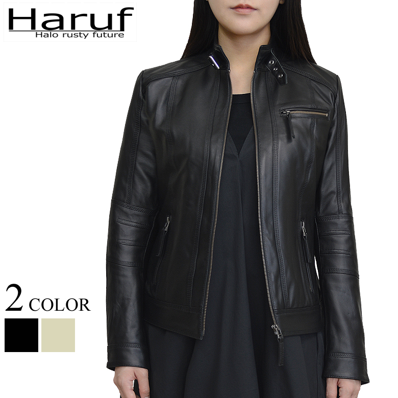 本革 シングル ライダースジャケット レディース daniebkmodnnn