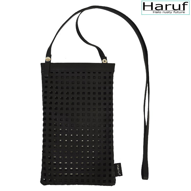 日本製レザーミニショルダーバッグdeerms看板