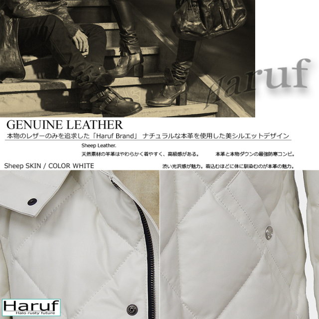 ダウンジャケット メンズ 本革 03whisozai