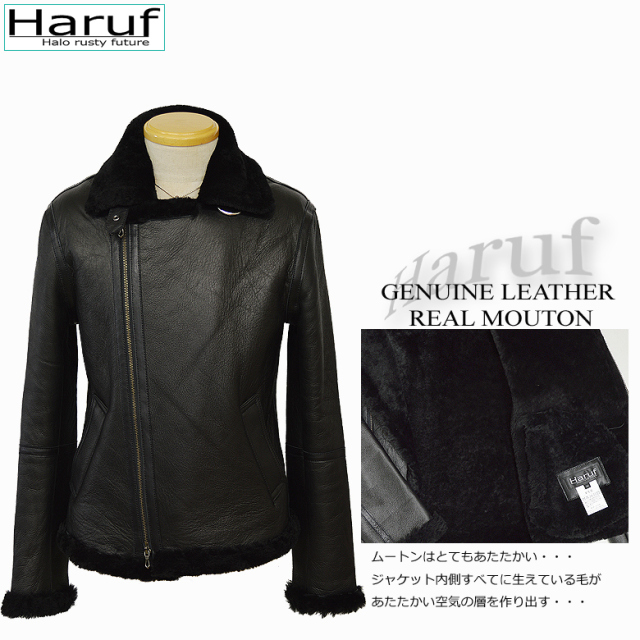 本物 ムートンコート ムートンジャケット メンズ 07bks3