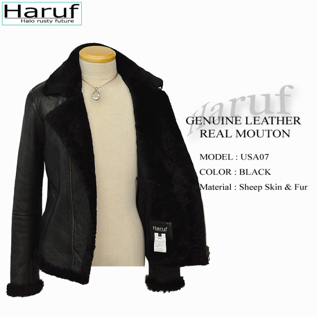 本物 ムートンコート ムートンジャケット メンズ 07bks4