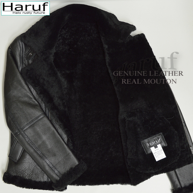 本物 ムートンコート ムートンジャケット メンズ 07bks5