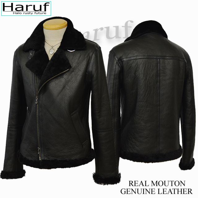 本物 ムートンコート ムートンジャケット メンズ 07bks6