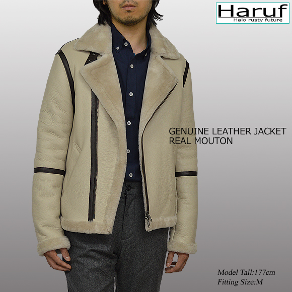 本物 ムートンコート ムートンジャケット メンズ 07ivomod1