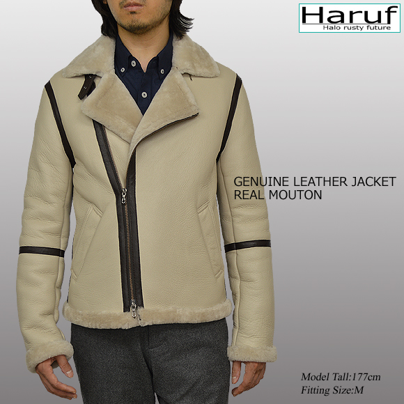 本物 ムートンコート ムートンジャケット メンズ 07ivomod2