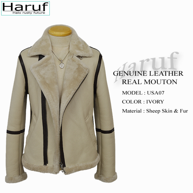 本物 ムートンコート ムートンジャケット メンズ 07ivos1