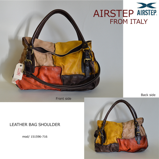 AIRSTEP レザーバッグ レディース   151596-4