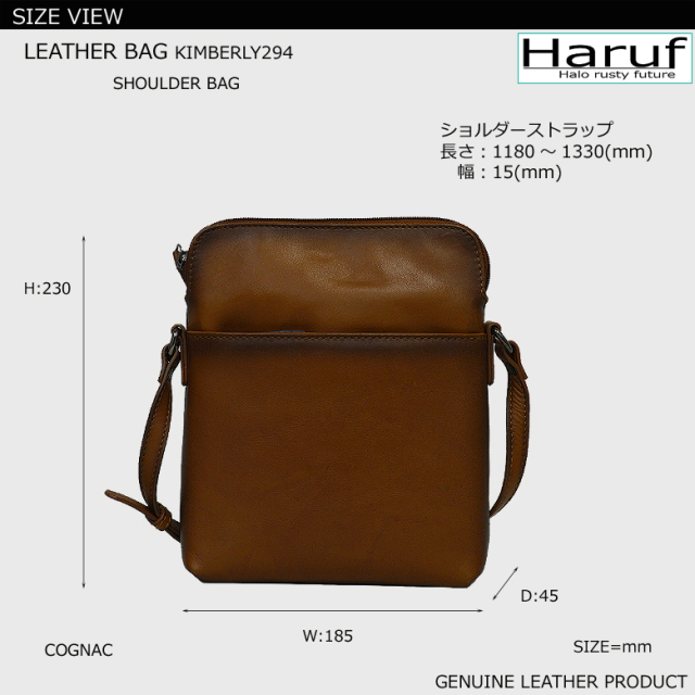 本革 ショルダーバッグ 小さいバッグ 294size