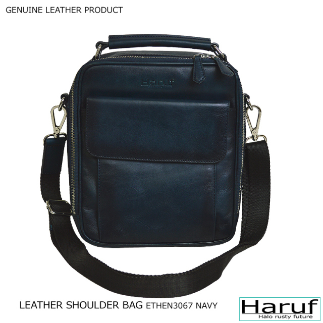 レザーショルダーバッグ 3067de2