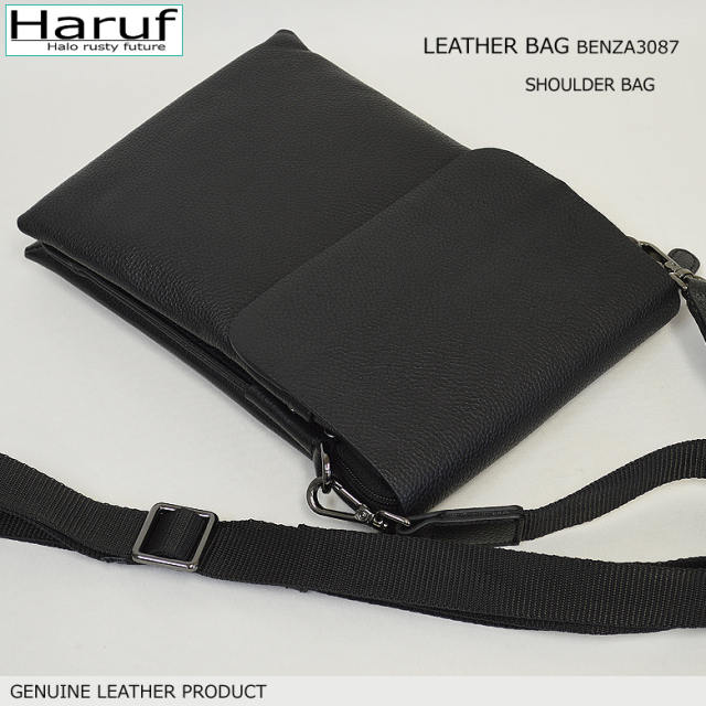 Haruf レザーバッグ ショルダーバッグ 斜めがけ バッグ 本革 メンズ