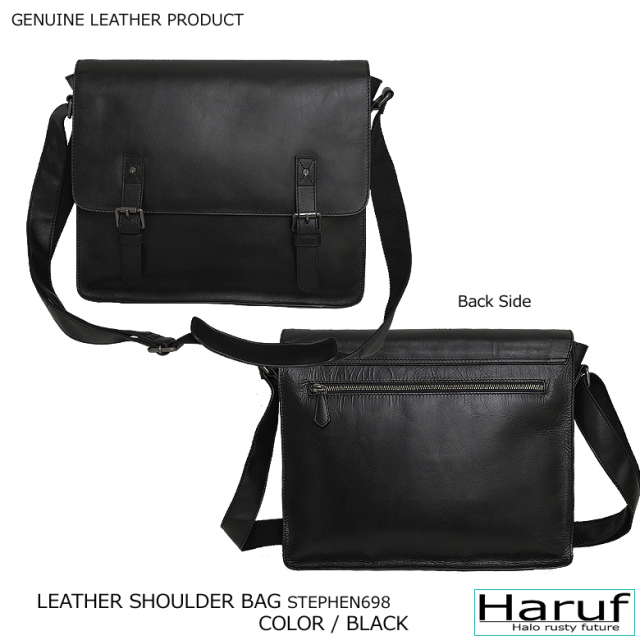 ショルダーバッグ 本革 698bk5