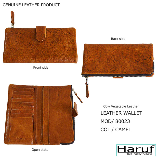 本革 レザーウォレット 長財布 80023s3