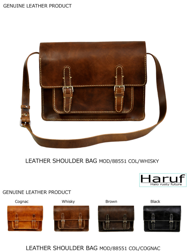 レザーバッグ 本革 88551-1