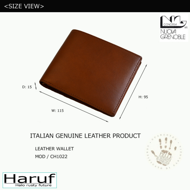 財布 二つ折り CH1022-5