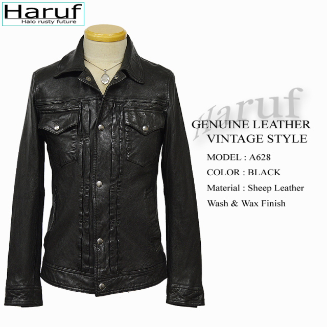 本革 gジャン レザージャケット メンズ a628bks2nnn