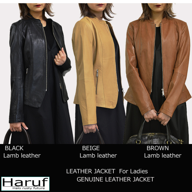 レザーシングルライダース レディース abigailcolorn