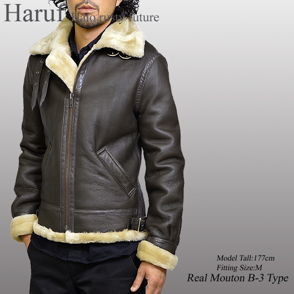 B3 ムートンジャケット メンズ b3brmod1