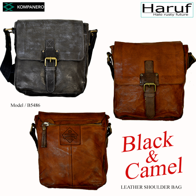 本革 ショルダーバッグ b5486-6