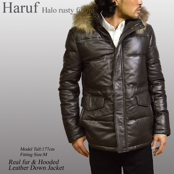レザーダウンコート メンズ D4DBRMOD3