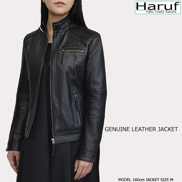 本革 シングル ライダースジャケット レディース daniebkmod2nnn