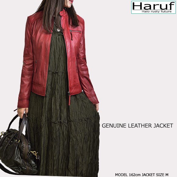 レザージャケット レディース daniellaredmod1w