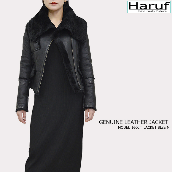 ムートンジャケット df1bkmod1