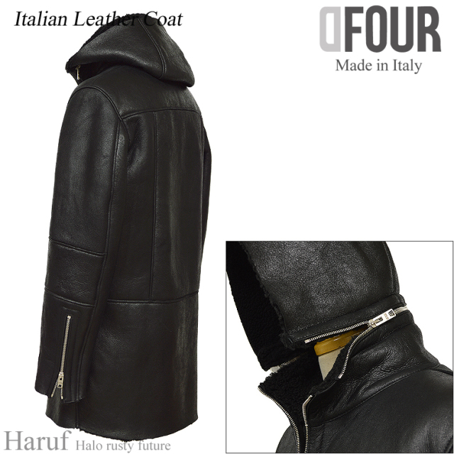 Haruf ハルフ ムートンコート ムートンジャケット レザージャケット 