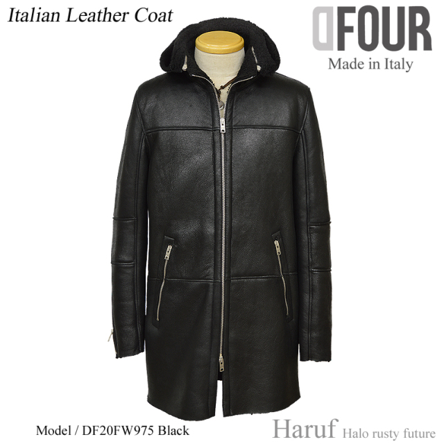 Haruf ハルフ ムートンコート ムートンジャケット レザージャケット  