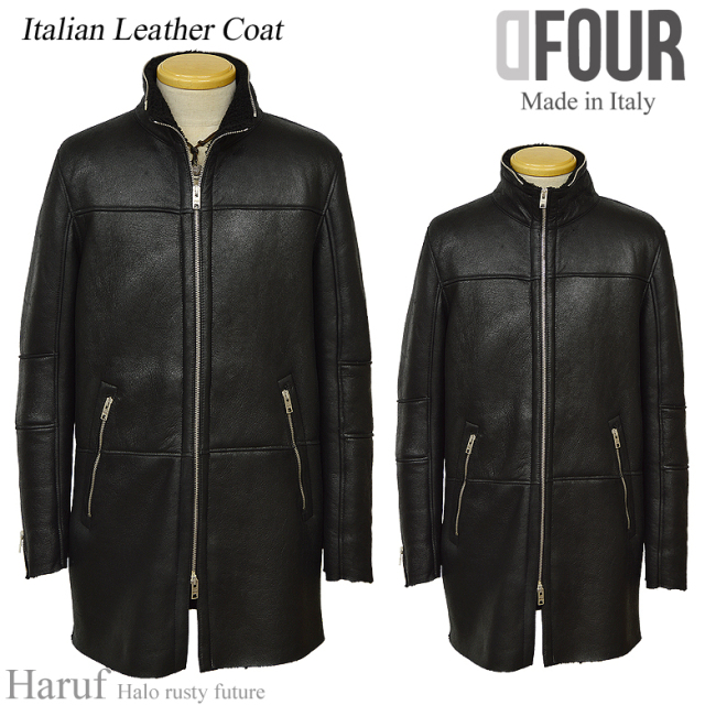 Haruf ハルフ ムートンコート ムートンジャケット レザージャケット  