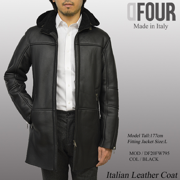 Haruf ハルフ ムートンコート ムートンジャケット レザー