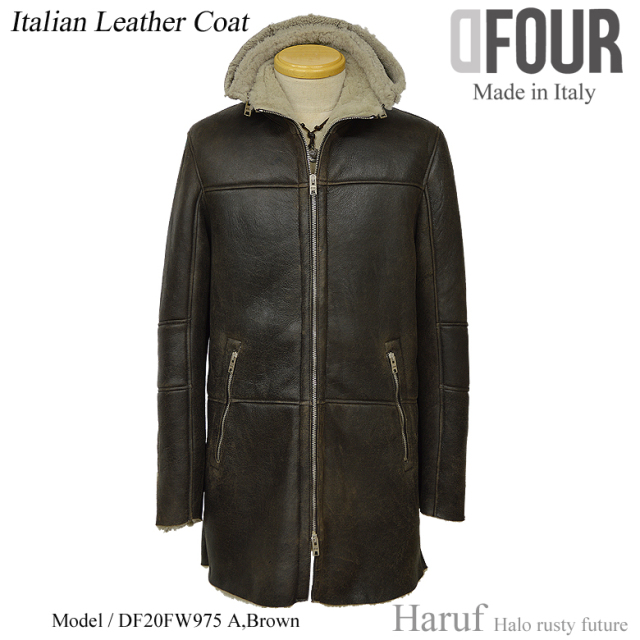 ムートンコート ムートンジャケット レザージャケット レザーコート 革  