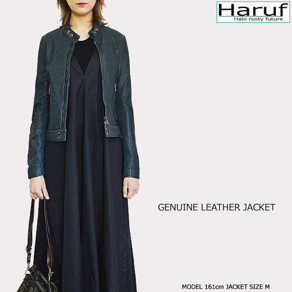 本革 レザージャケット シングルライダース レディース kp400blumod1