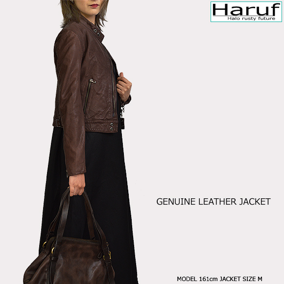 本革 レザージャケット シングルライダース レディース kp400brmod3