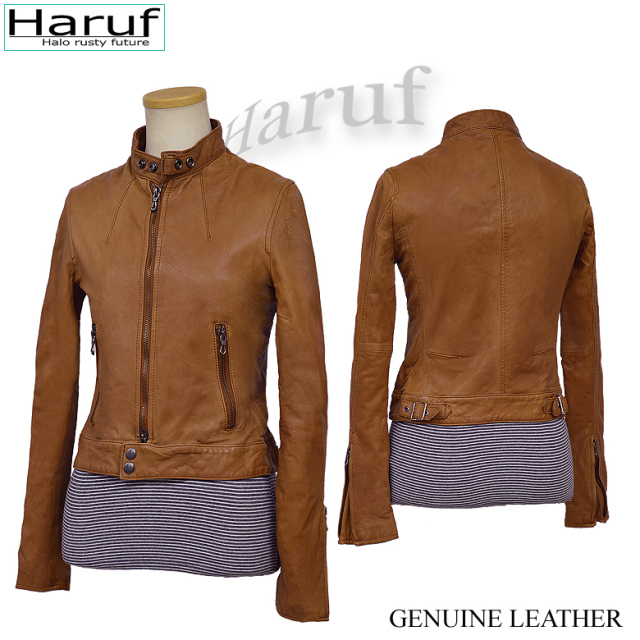 本革 レザージャケット シングルライダース レディース kp400cam4
