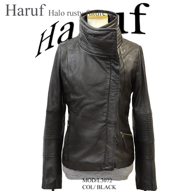 本革 レザージャケット レディース l3072bk