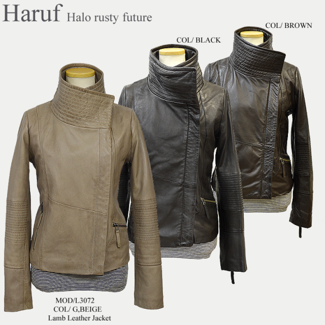 本革 レザージャケット レディース l3072s2
