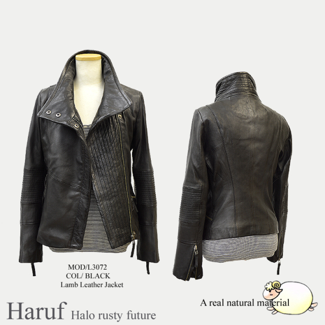 本革 レザージャケット レディース l3072s6