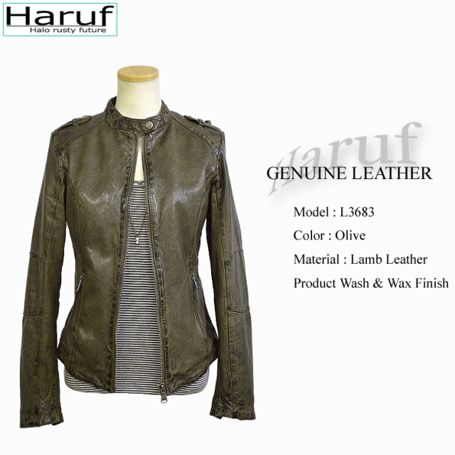 レザージャケット レディース 本革 l3683oli1