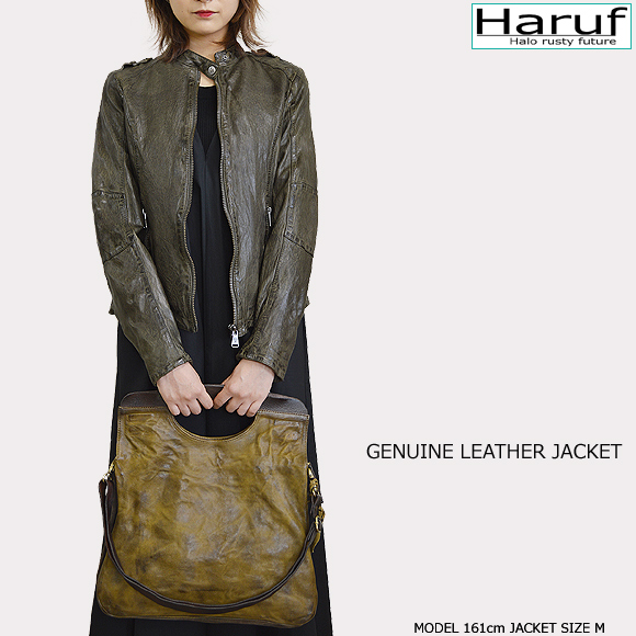 レザージャケット レディース 本革 l3683olimod4