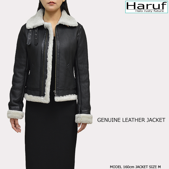 本革 ムートンジャケット コート レディース lab3mod1