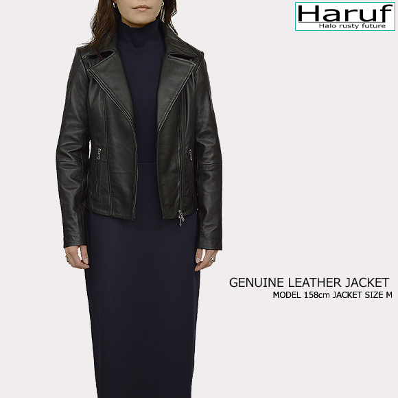 レザーダブルライダース レディース m0484bkmod3nn