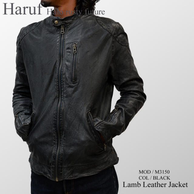 革ジャン シングル m3150mod-bk-2