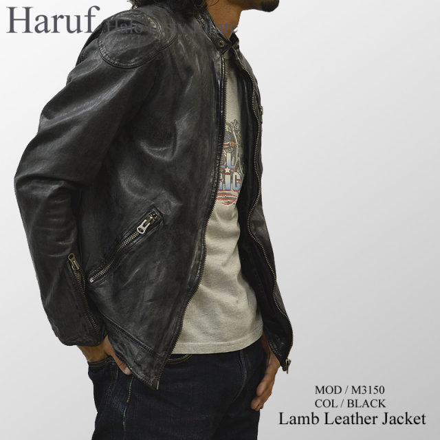 革ジャン シングル m3150mod-bk-3