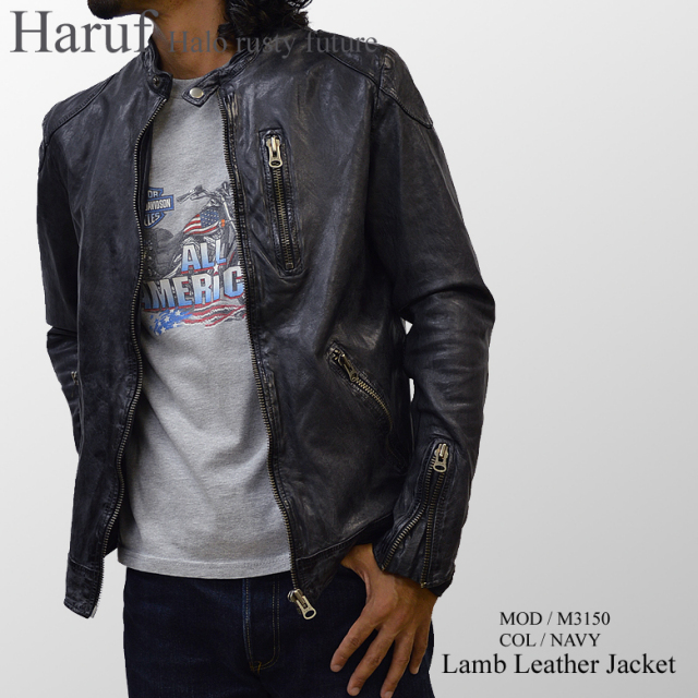 ライダースジャケット　本革　m3150mod-nav-3