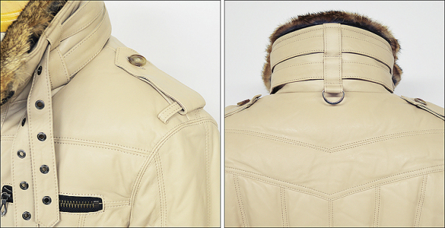 本革 ダウンジャケット メンズ r5lbe4