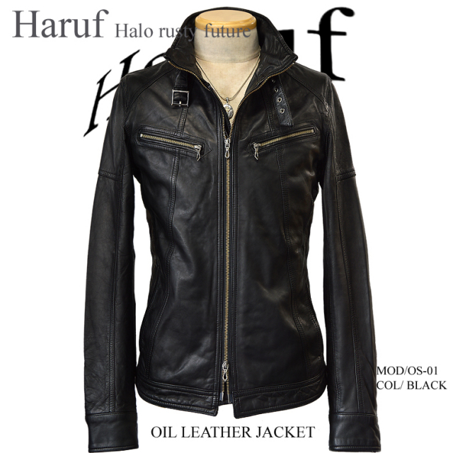 シングル レザージャケット os01bkh